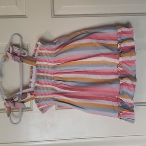 Janie and jack striped dress 12-18 months
